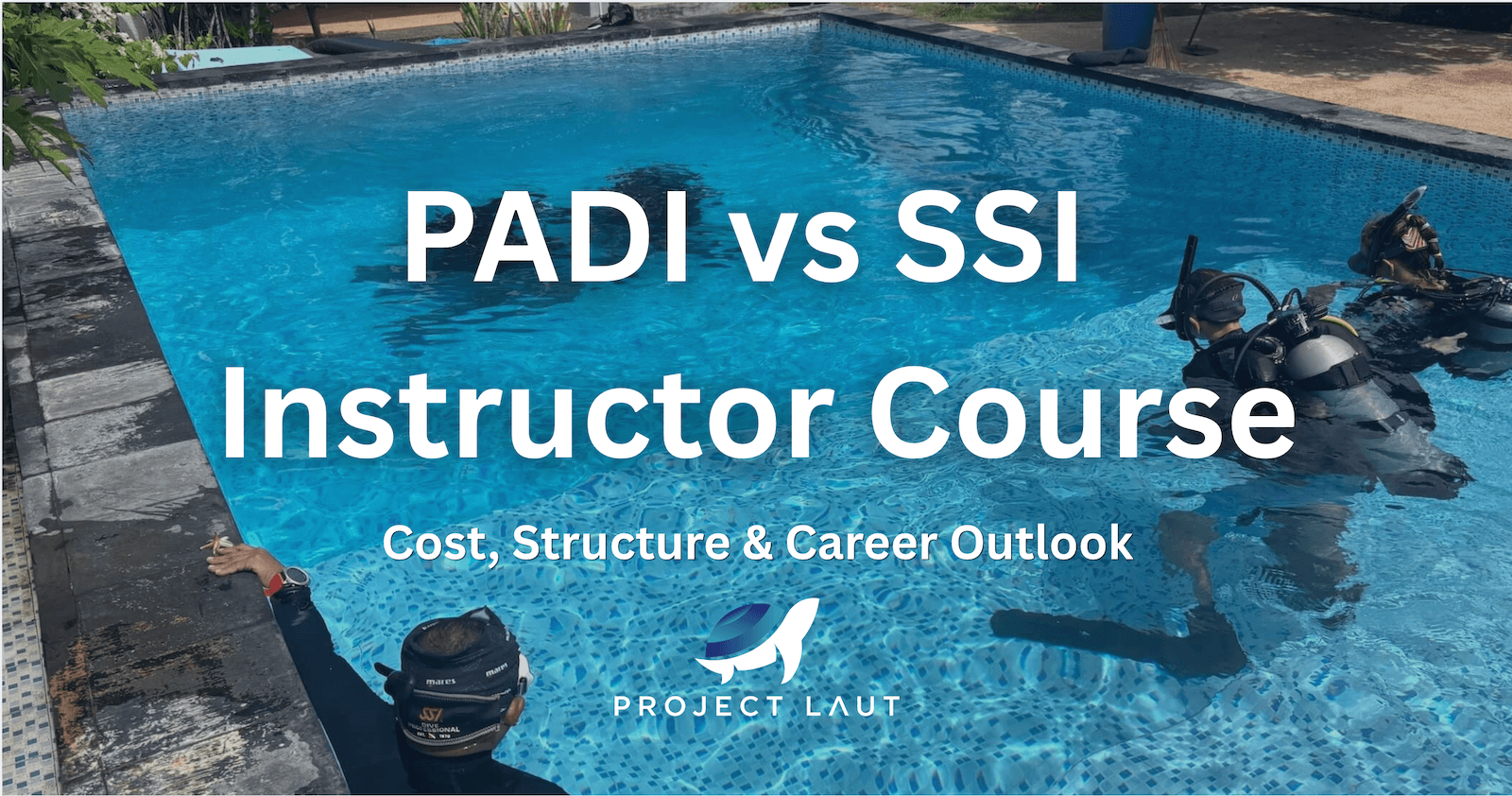 PADI vs SSI instructor course comparison for dive professionals