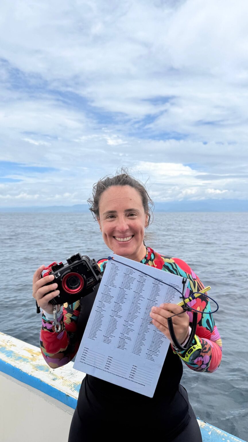 Marine ecology and underwater survey training during the Project Laut Eco-Instructor pathway